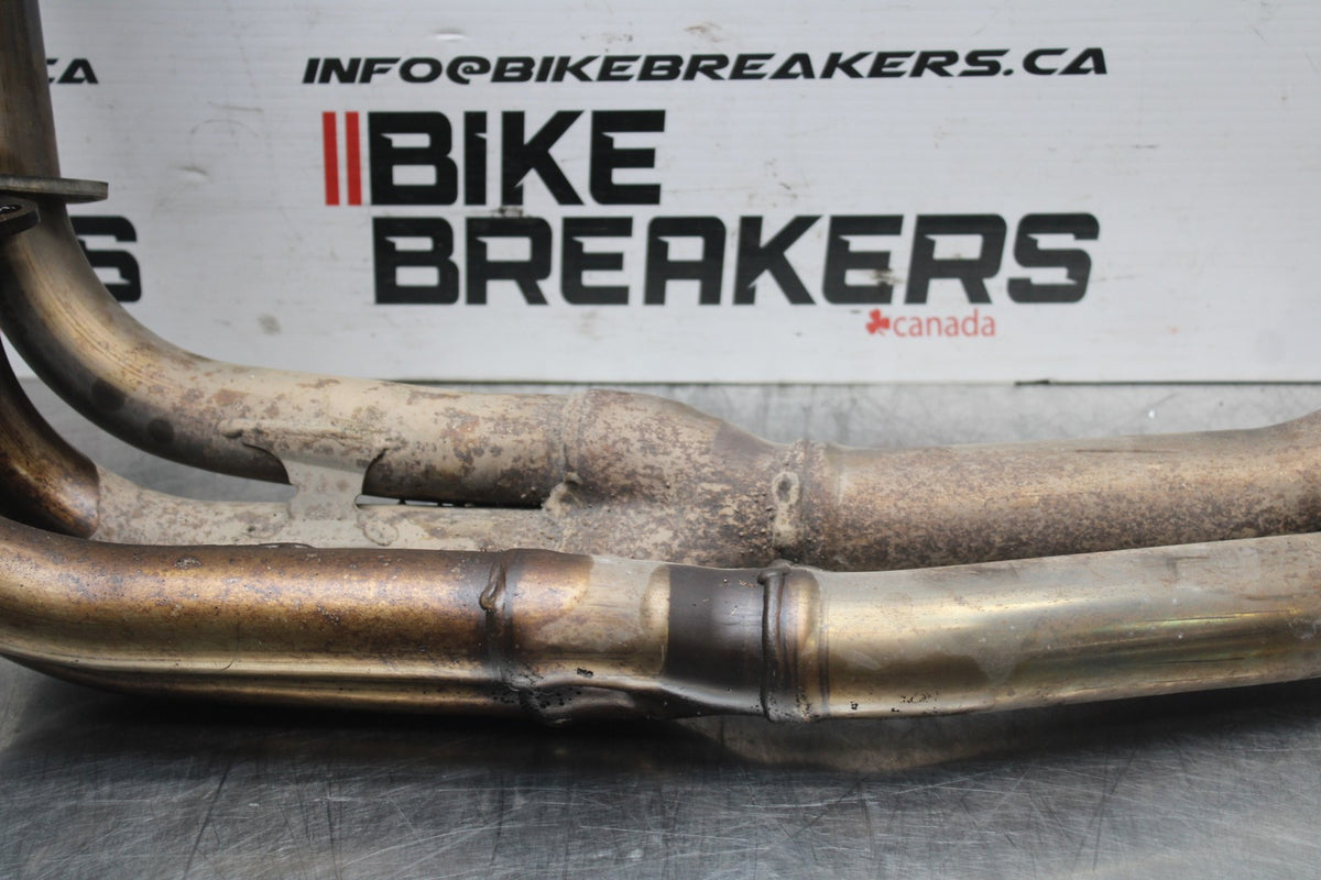 05 YAMAHA YZF R6 EXHAUST HEADER PIPES MANIFOLD BB814
