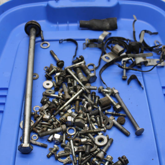 75 SUZUKI GT 550 MISC.MOUNTING BOLTS HARDWARE MOTOR SCREWS BB67