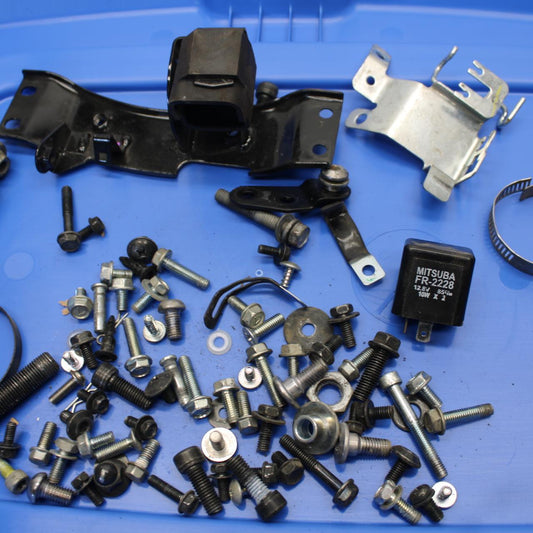 15-16 KAWASAKI EX300 MISCELLANEOUS MOUNTING BOLTS HARDWARE MOTOR BB635