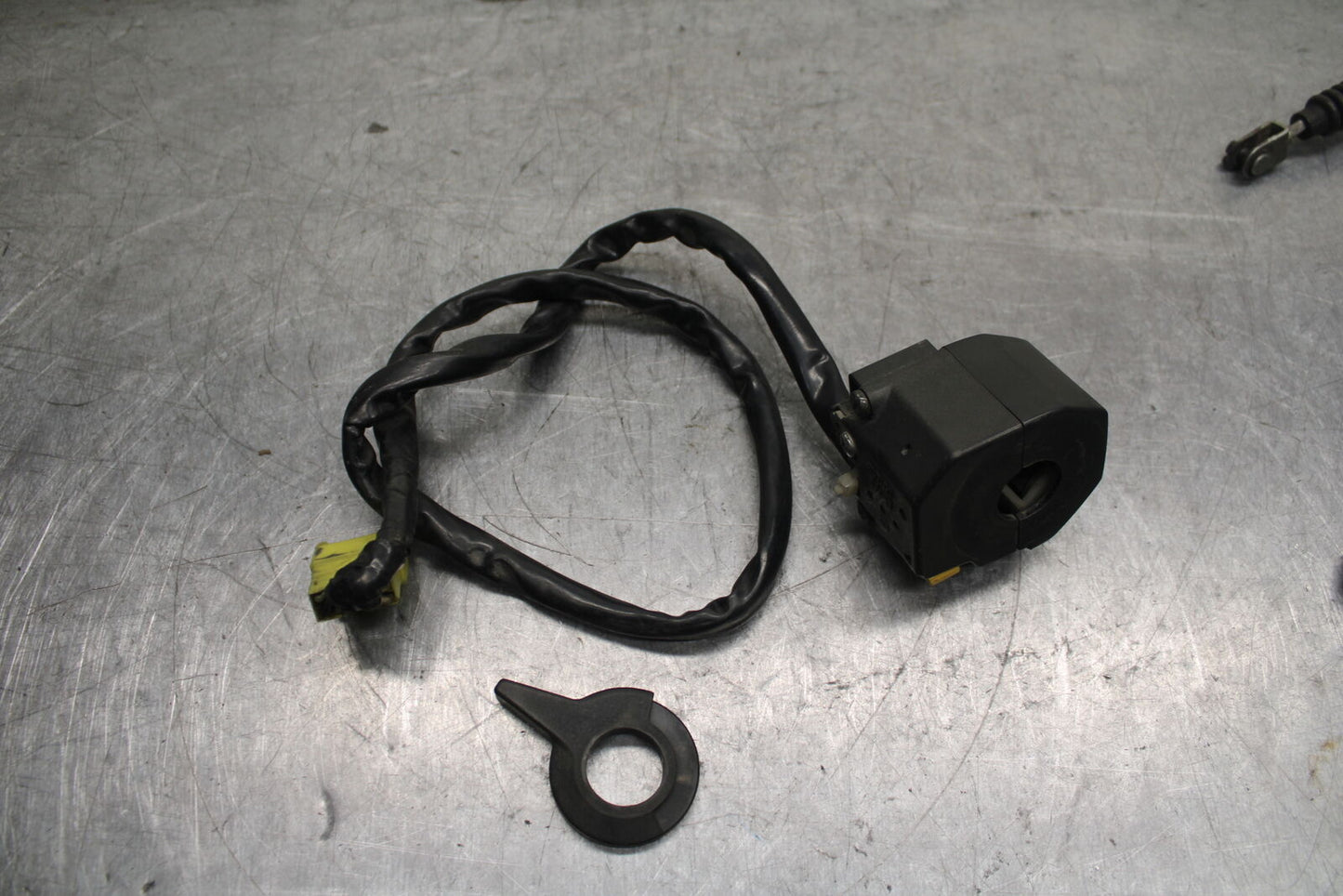 93 SUZUKI GSXR750W LEFT CLIP ON HANDLE HORN SIGNALS SWITCH SWITCHES  BB112