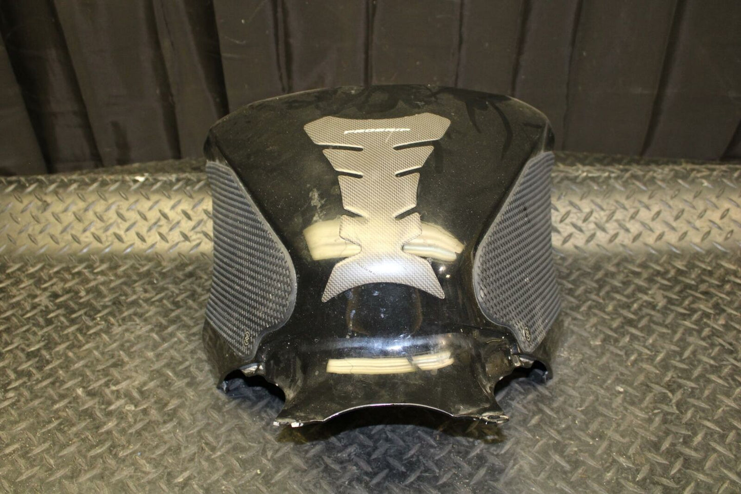 12-16 HONDA CBR1000RR AFTERMARKET BLACK GAS TANK FUEL CELL COVER FAIRING  BB176