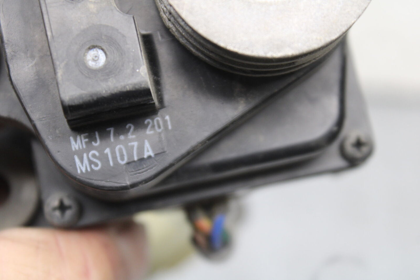 07-12 HONDA CBR600RR EXHAUST VALVE SERVO MOTOR 31420-MFJ-D01 80106-MFJ-D00 BB672