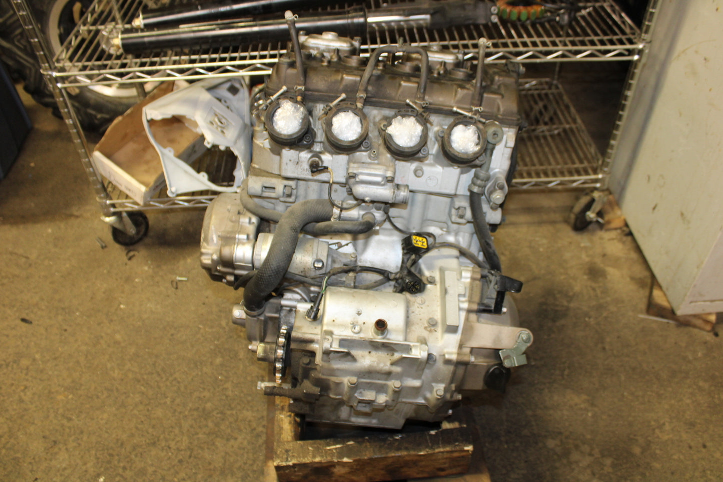 00-02 KAWASAKI NINJA ZX6R ENGINE MOTOR BB750