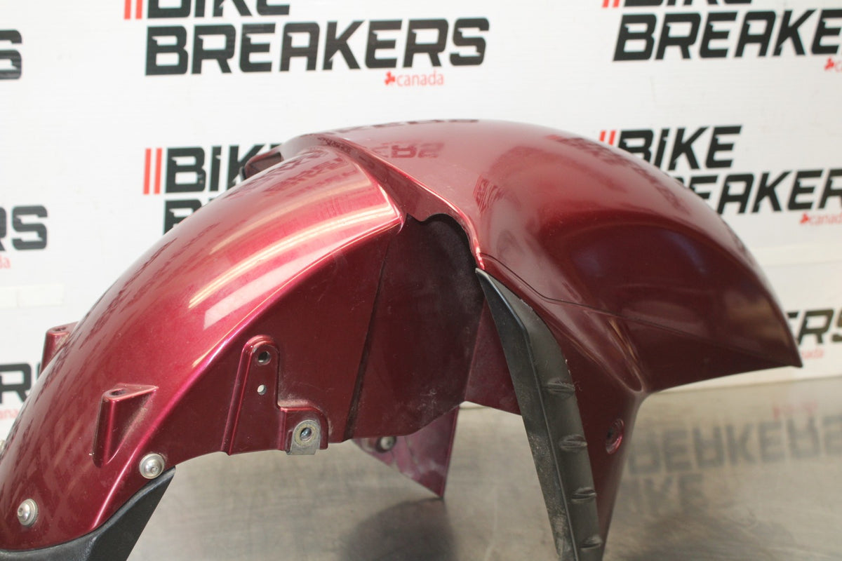 09 KAWASAKI CONCOURS 14 ZG1400B FRONT WHEEL FENDER COWL FAIRING BB875