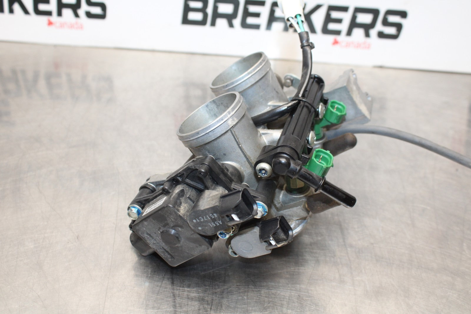 13-17 KAWASAKI NINJA 300 EX300 ABS MAIN FUEL INJECTORS / THROTTLE BODIES BB187