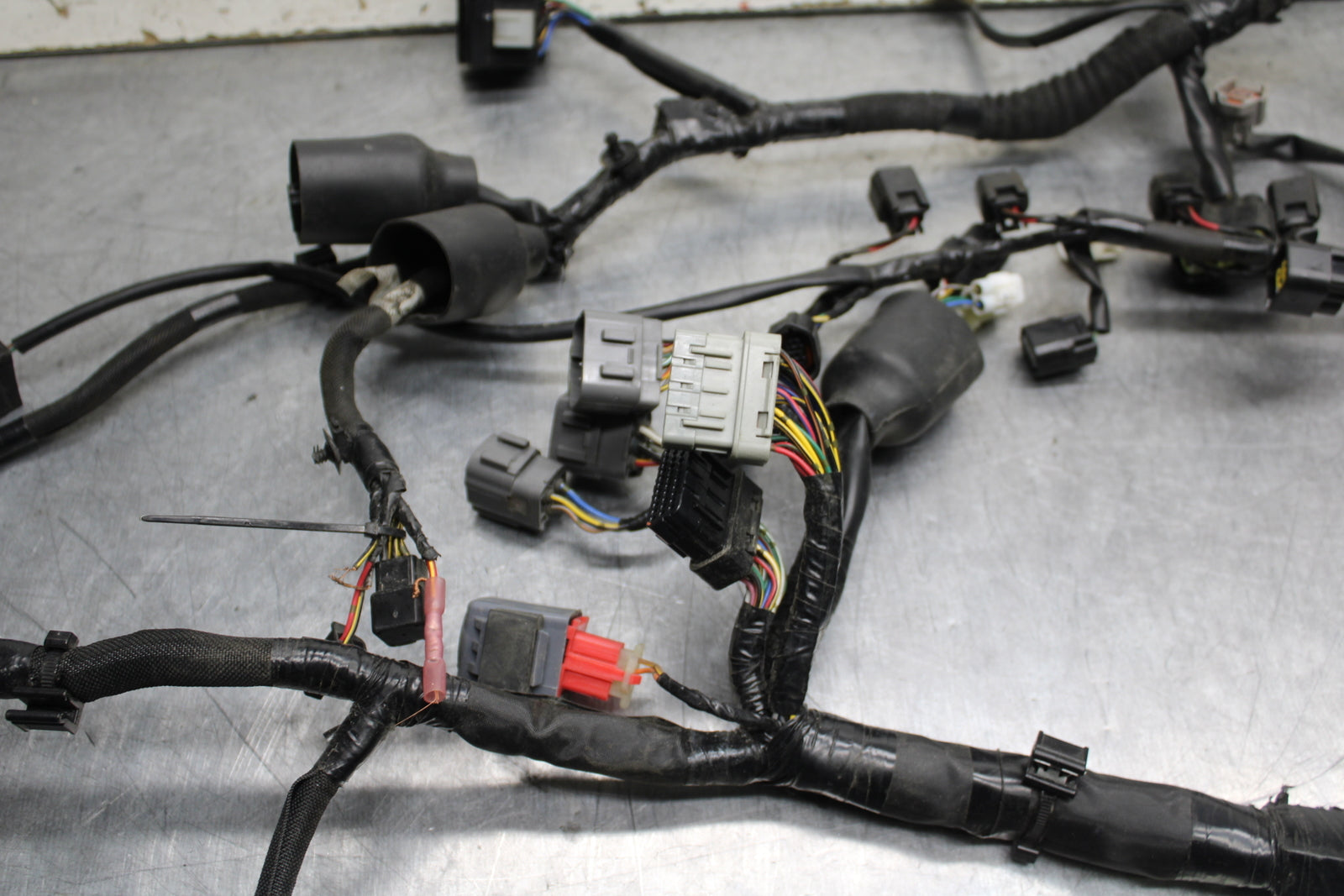 13-17 KAWASAKI NINJA ZX6R ZX636E MAIN ENGINE WIRING HARNESS WIRE LOOM BB735