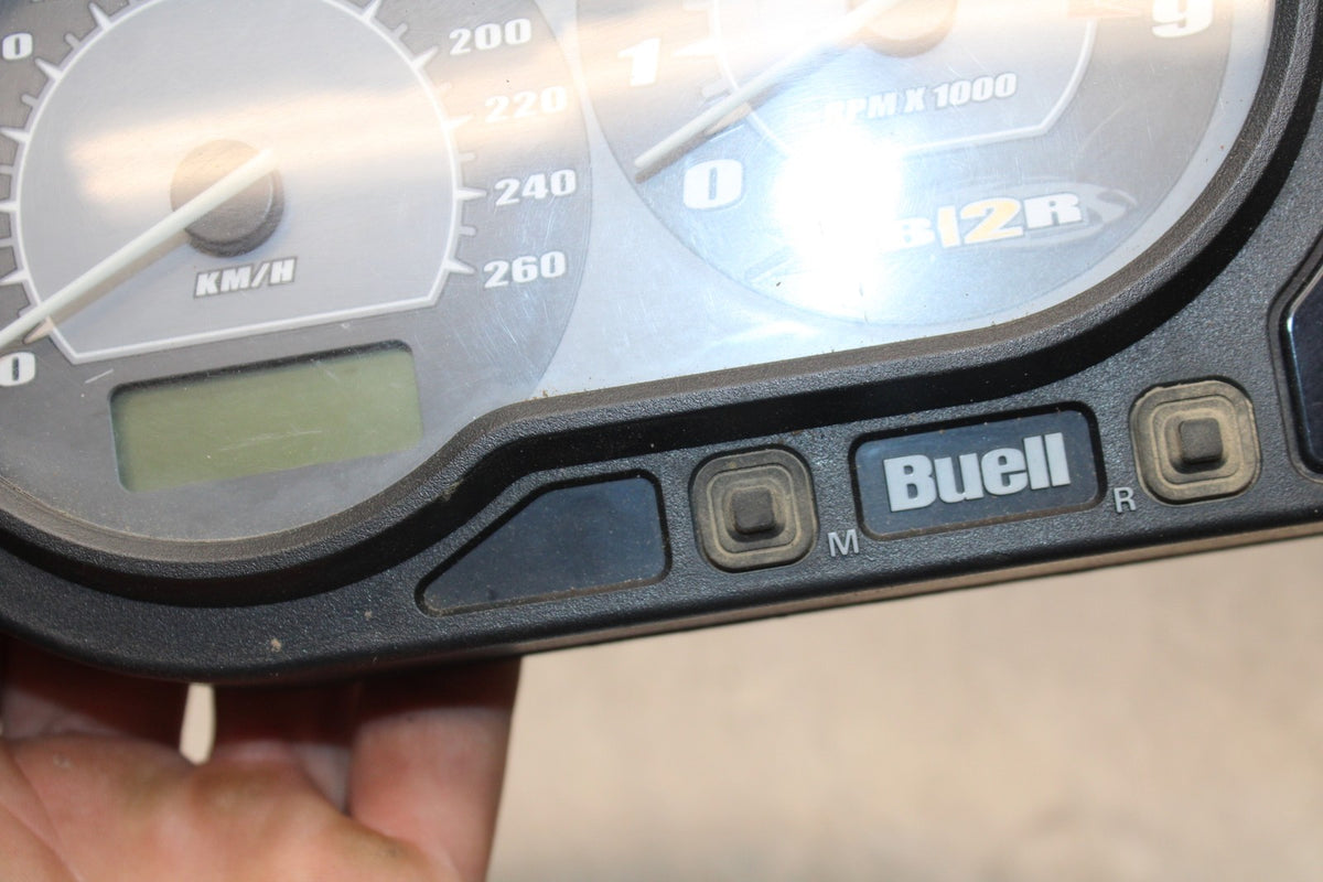 04 BUELL FIREBOLT XB12R SPEEDO TACH GAUGES DISPLAY CLUSTER SPEEDOMETER BB903
