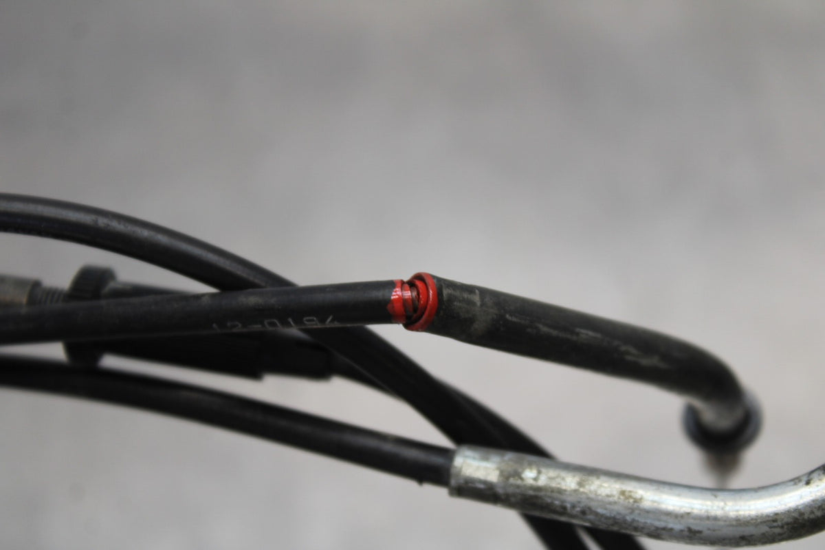 2007 Kawasaki Ninja ZX6R ZX600P THROTTLE CABLES LINES BB175