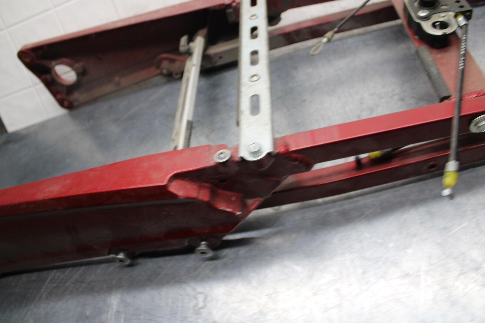 08-09 KAWASAKI NINJA ZX14R REAR SUBFRAME BACK SUB FRAME BB73