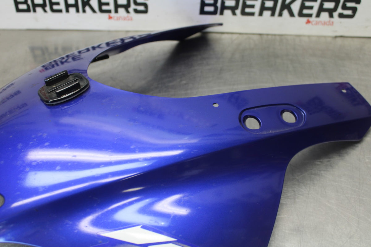 23 YAMAHA YZF R3 FRONT UPPER NOSE FAIRING COWL SHROUD BB003