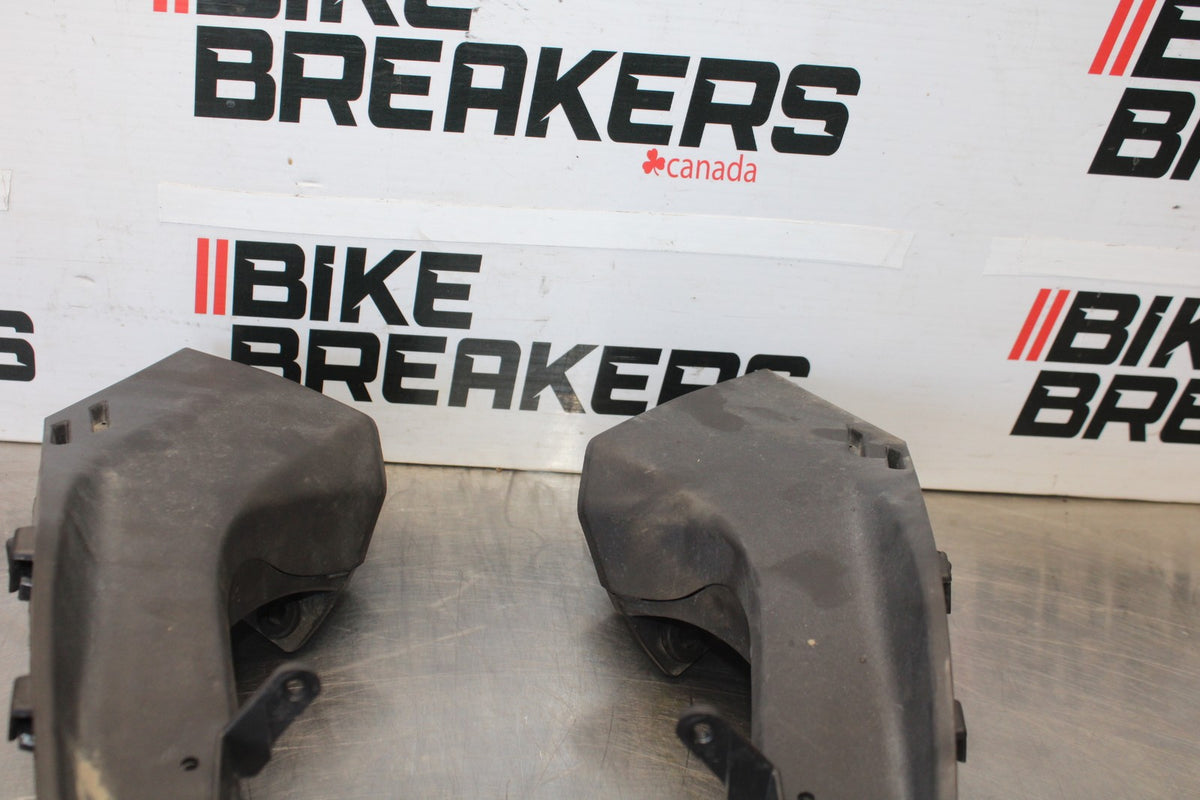 24 APRILIA TUONO V4 1100 FACTORY ABS RIGHT LEFT AIR INTAKE DUCTS BB887