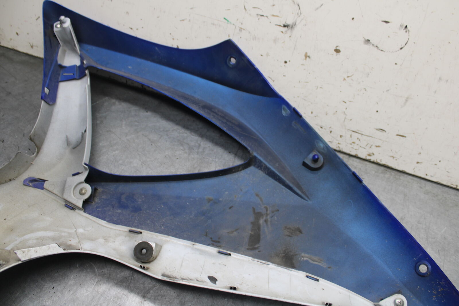 08-09 SUZUKI GSXR600 LEFT LOWER MID UPPER SIDE FAIRING COWL BB728