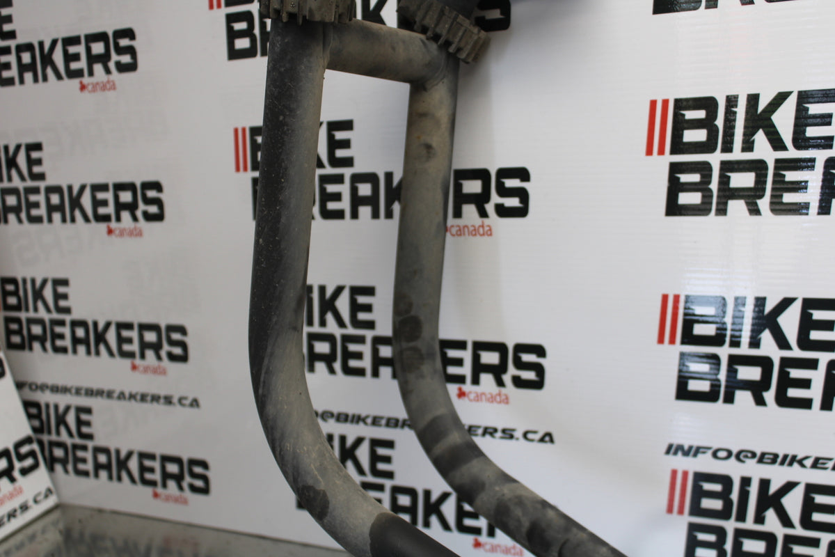 04-09 SUZUKI GS500F FULL EXHAUST SYSTEM HEADERS PIPE MUFFLER BB165