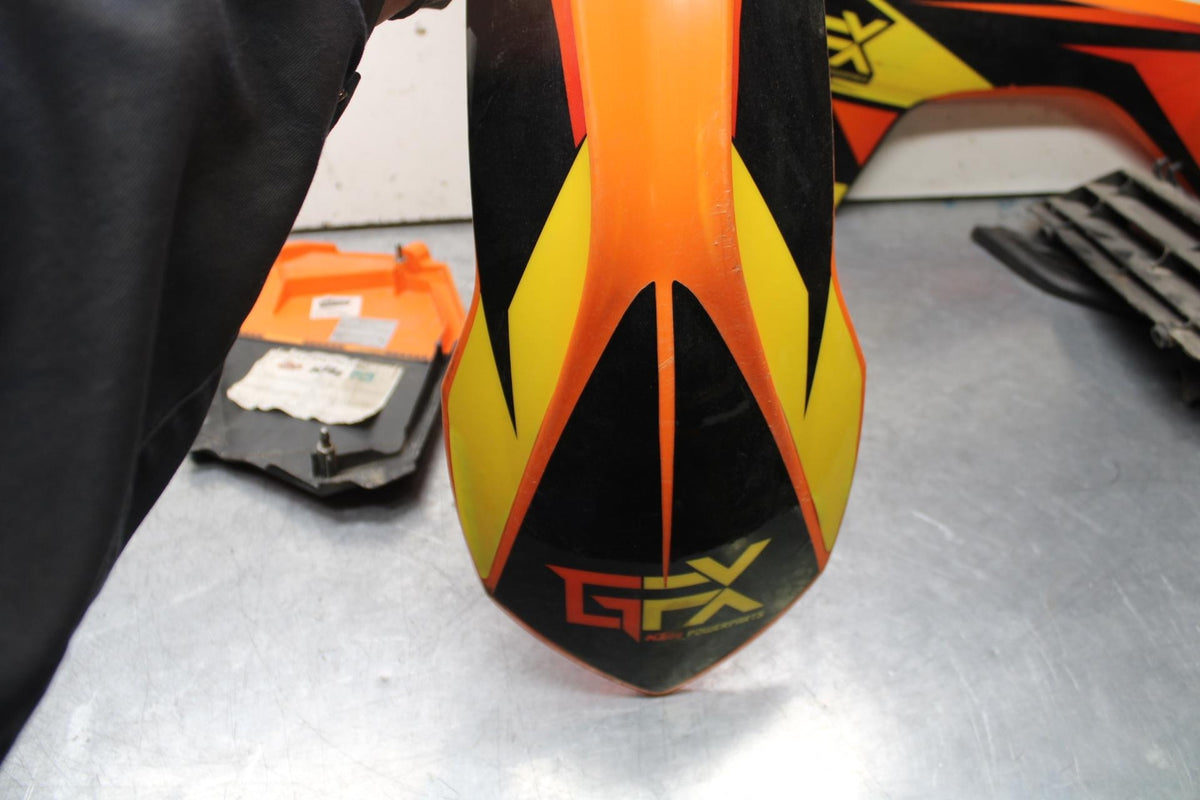 13 KTM 350 SXF PLASTICS BODY KIT FENDERS FAIRINGS COWLS BB104