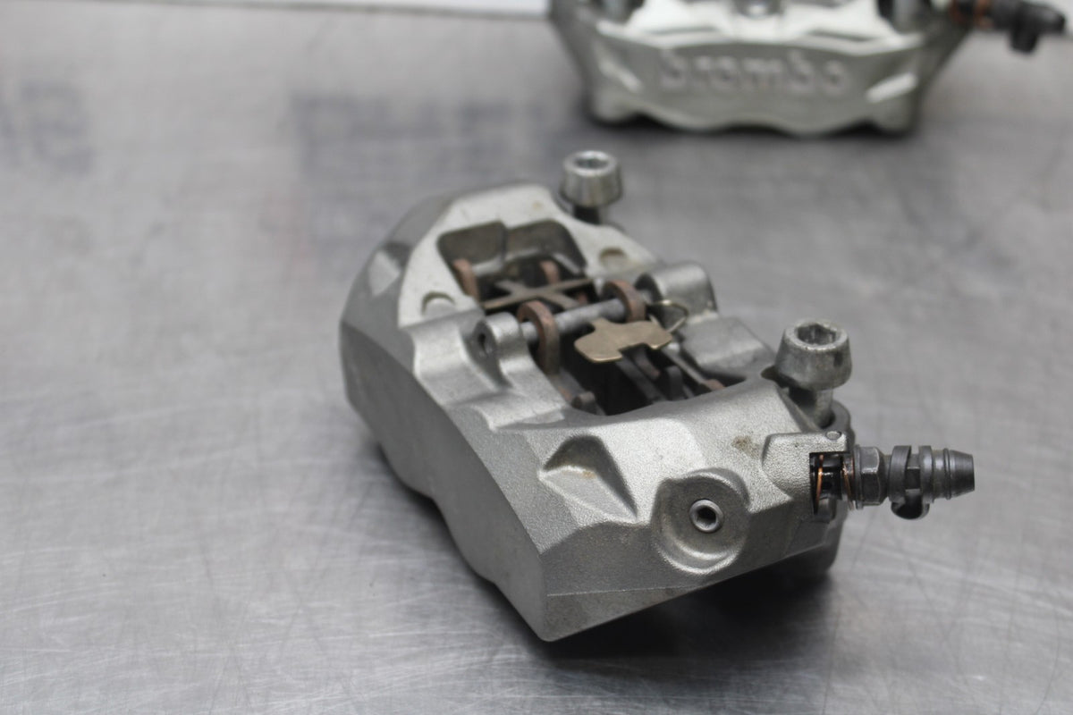 16 DUCATI 959 PANIGALE RIGHT LEFT FRONT BRAKE CALIPER SET PAIR CALIPERS BB912