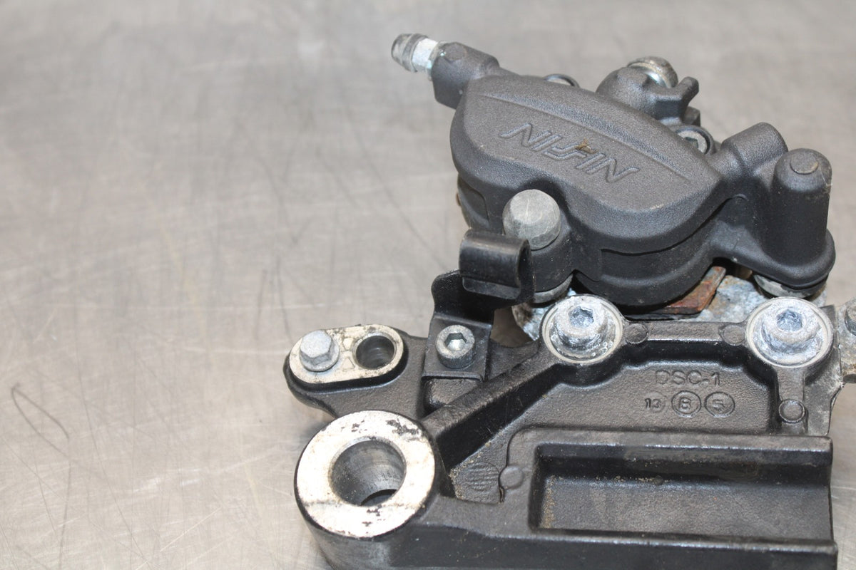 24-25 KAWASAKI NINJA 500 ABS REAR BACK BRAKE CALIPER W MOUNT BRACKET BB899