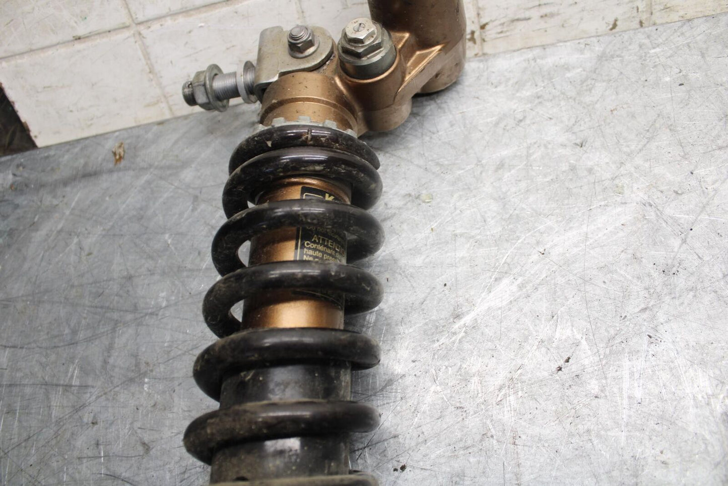 2009 Kawasaki Ninja ZX6R ZX600R REAR BACK SHOCK ABSORBER SUSPENSION BB538