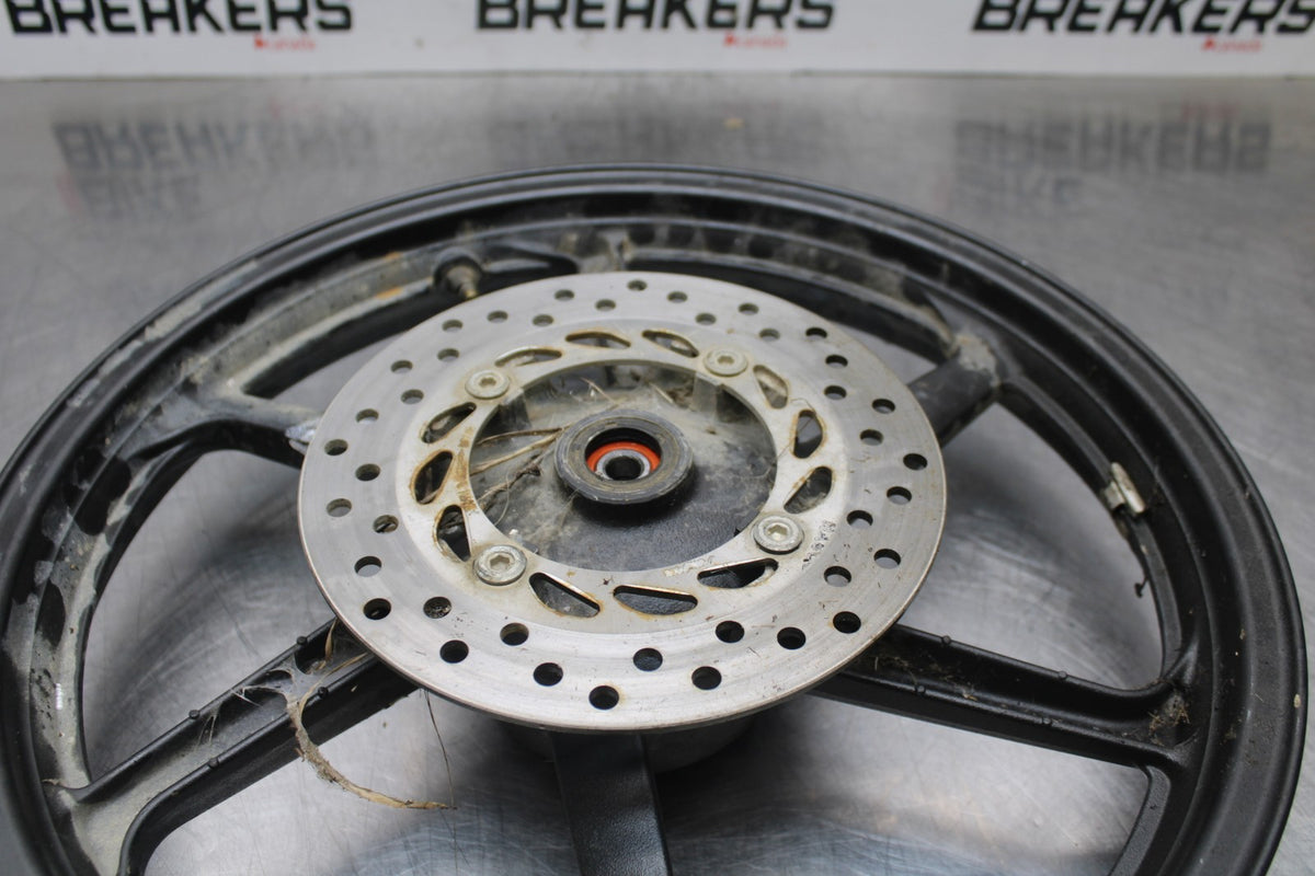 08 HONDA CBR125R REAR WHEEL BACK RIM & ROTOR BB804