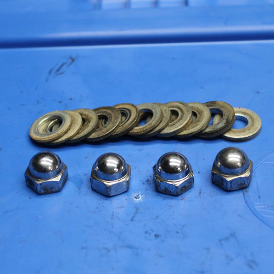 78 SUZUKI GS550E REAR BACK SUSPENSION SHOCK BOLTS BOLT SET BB212