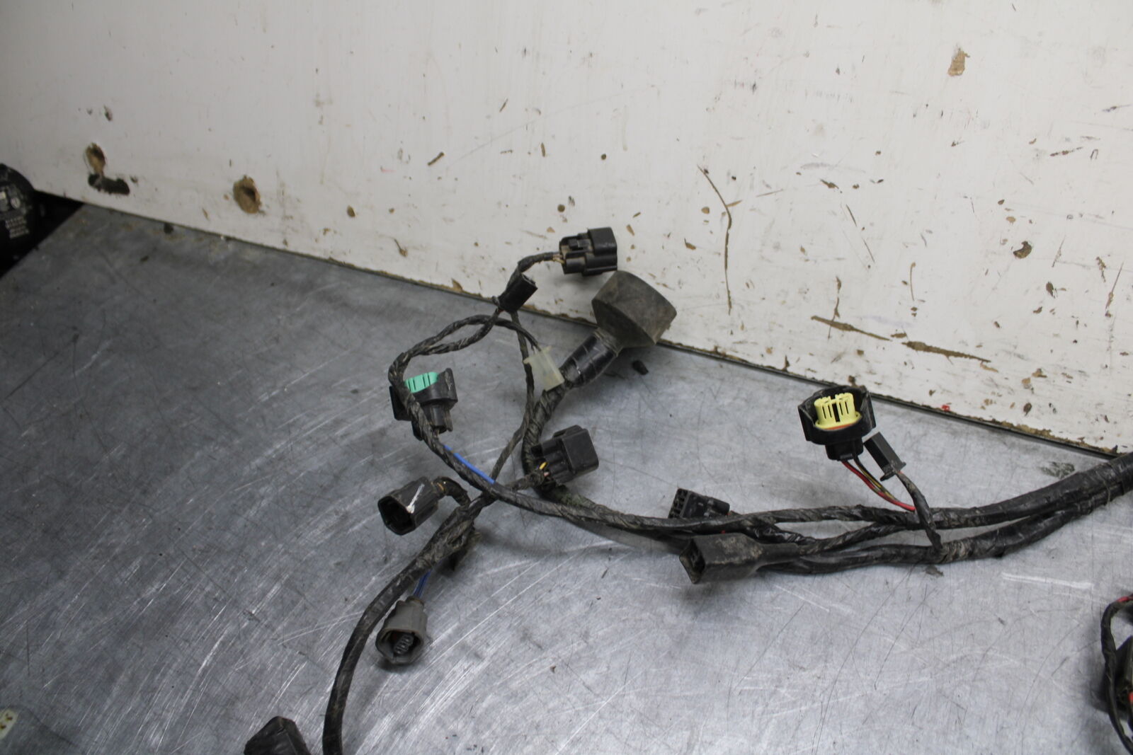 06-07 KAWASAKI NINJA ZX10R MAIN ENGINE WIRING HARNESS MOTOR WIRE LOOM BB115