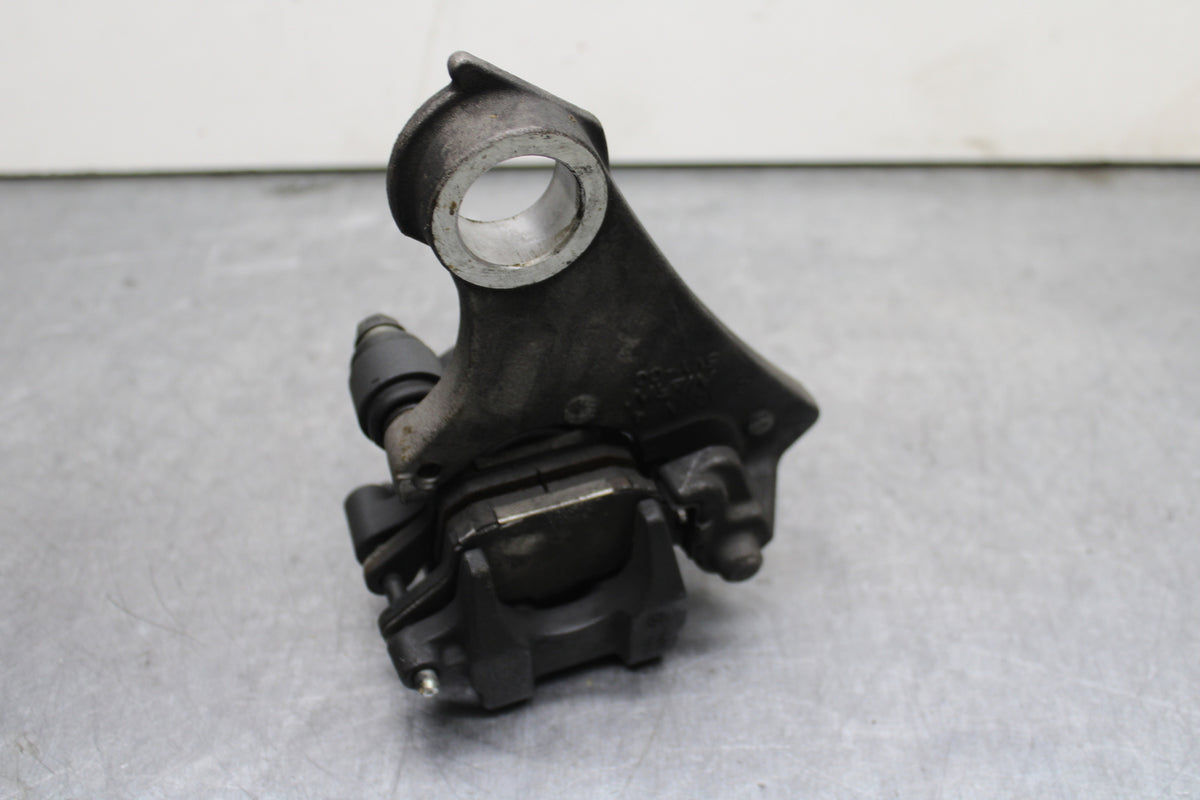 09-14 YAMAHA YZF R1 REAR BACK BRAKE CALIPER W MOUNT BRACKET BB119