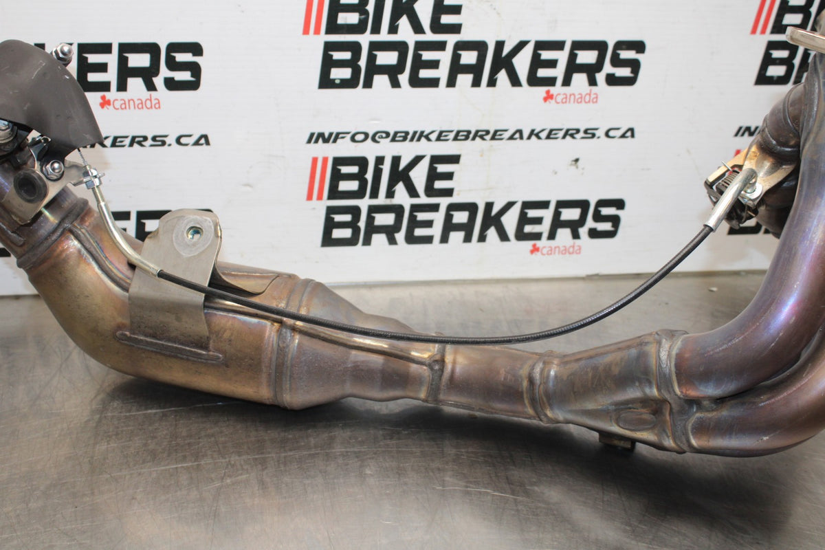 18 SUZUKI GSXR1000 EXHAUST HEADER PIPES MANIFOLD BB00