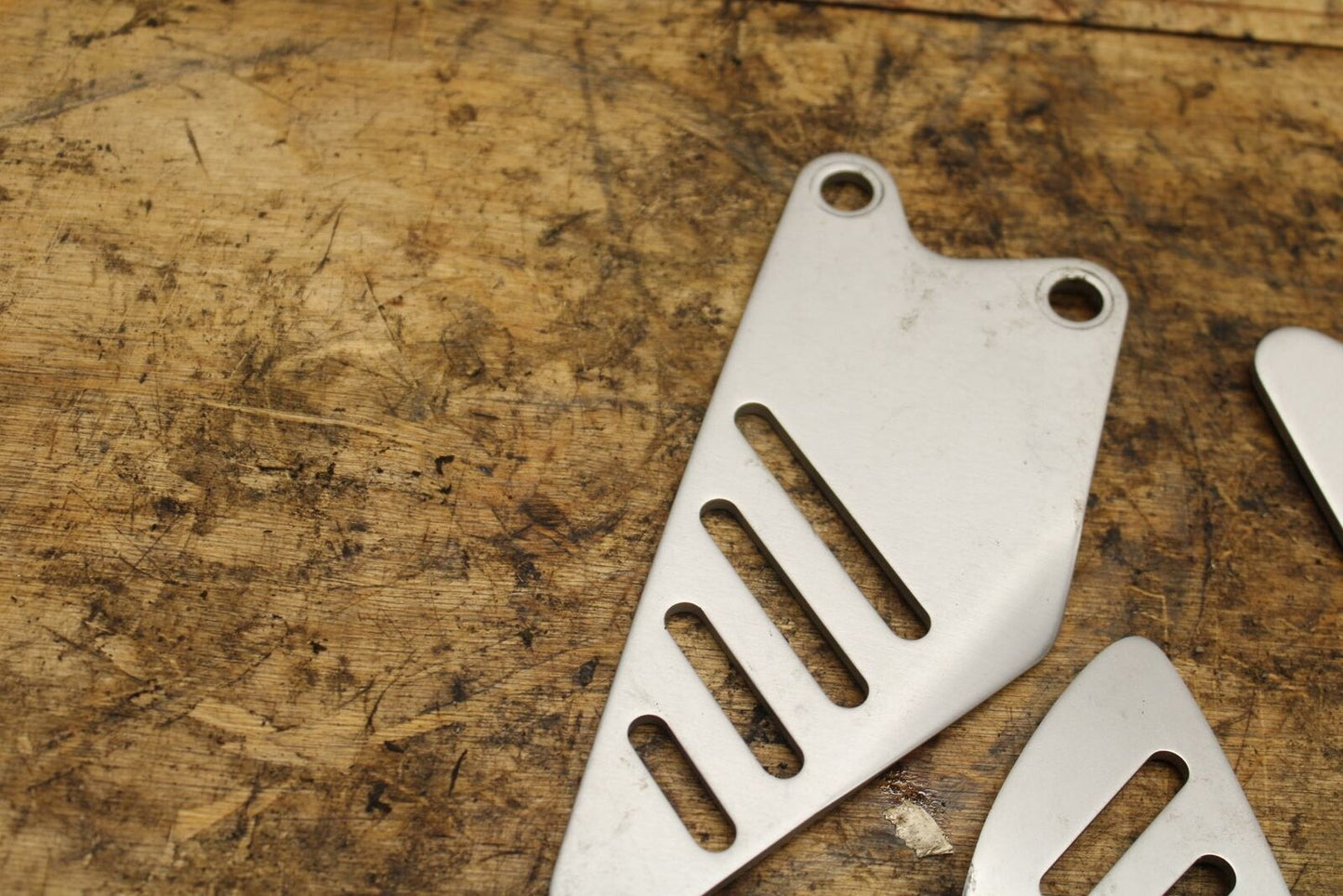 13-18 KAWASAKI NINJA ZX6R LEFT RIGHT REARSET REAR SET HEEL GUARD COVER 