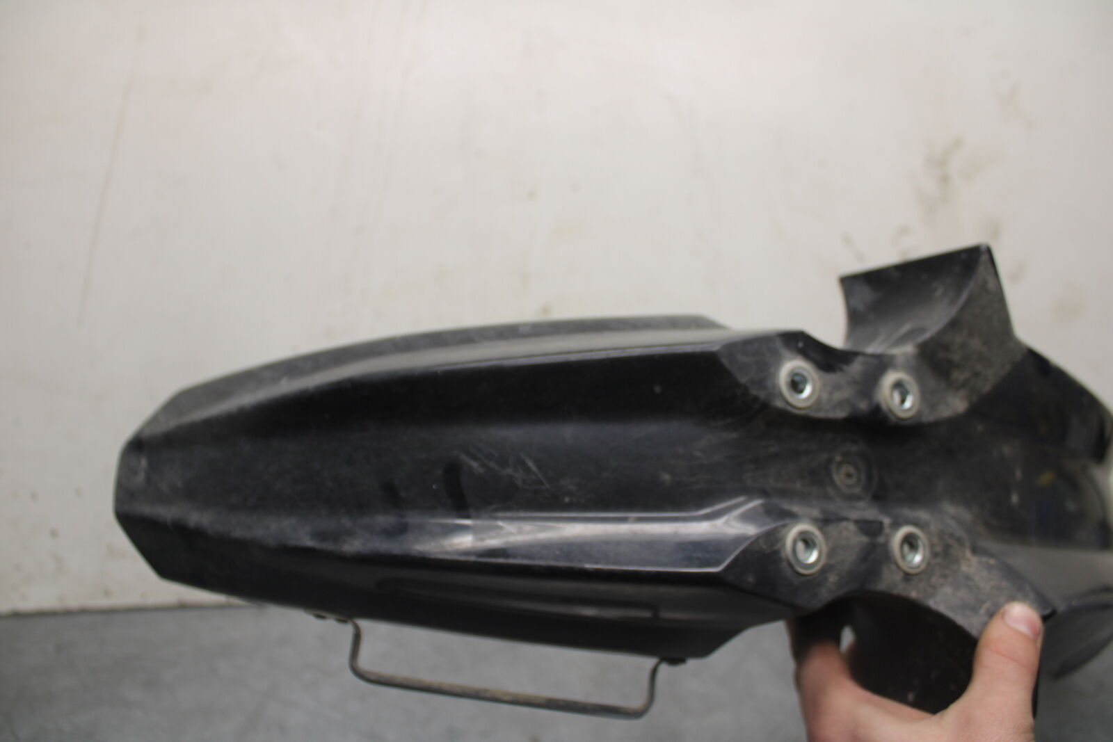 08-18 KAWASAKI KLR650 FRONT WHEEL FENDER COWL FAIRING BB707