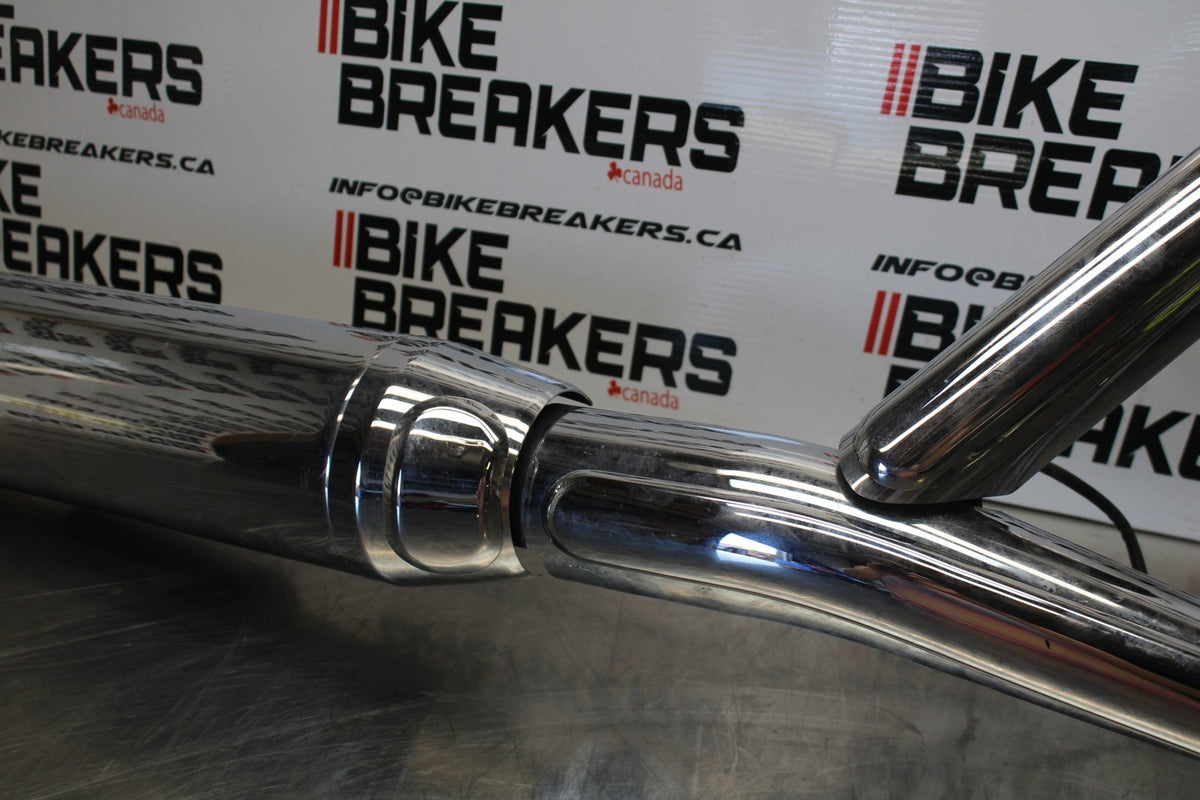 09 YAMAHA V STAR 950 EXHAUST PIPE SYSTEM BB172