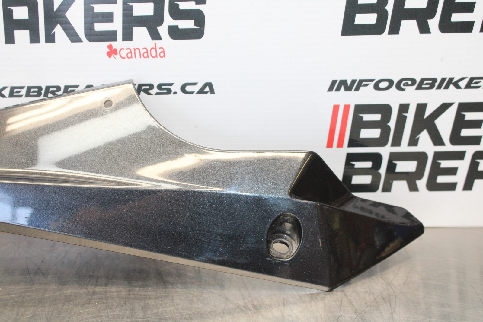 18-23 KAWASAKI NINJA 400 EX400 ABS LEFT LOWER BOTTOM BELLY SIDE FAIRING BB192