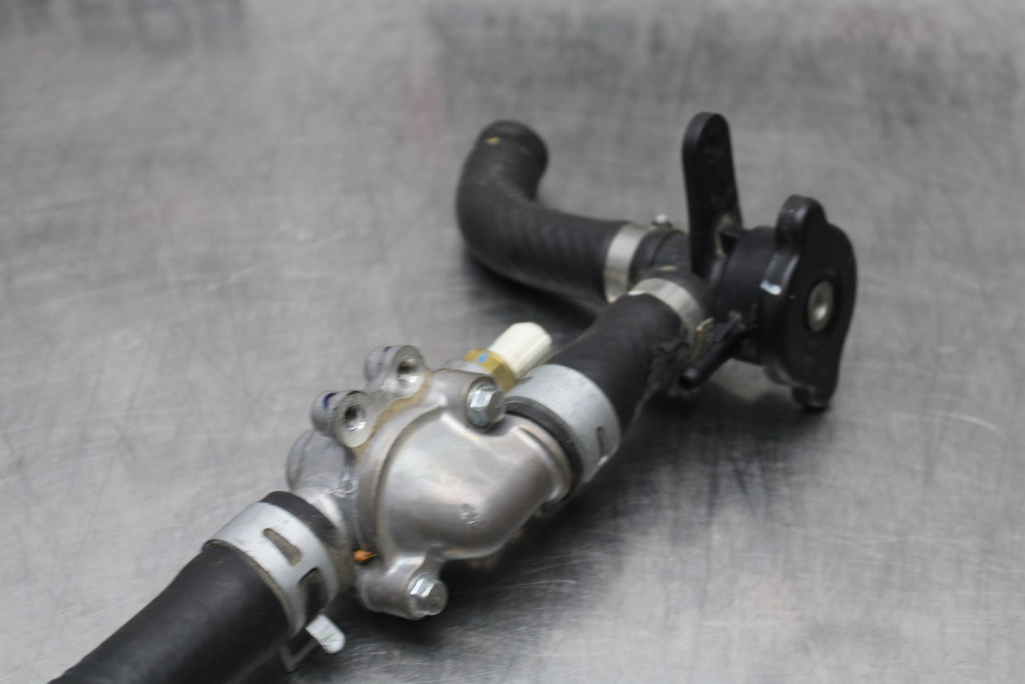 13-17 KAWASAKI NINJA 300 EX300 ABS THERMOSTAT W HOUSING ASSEMBLY BB187