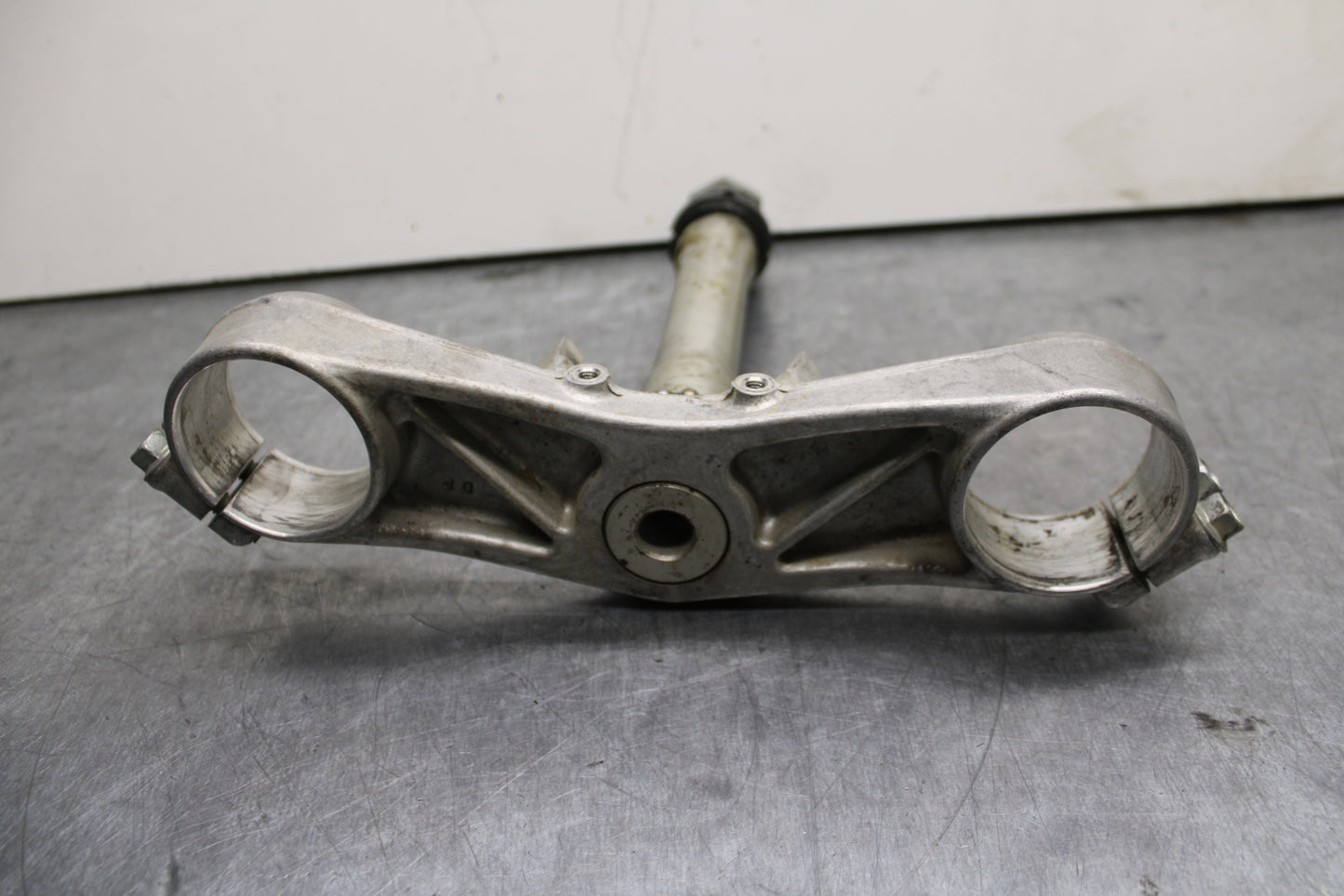 00-05 KAWASAKI NINJA ZX12R FRONT FORKS CLAMP LOWER TRIPLE TREE STEM BB121