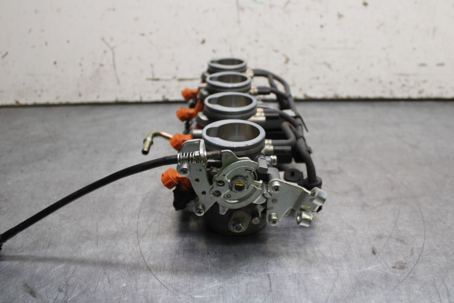 13-17 KAWASAKI NINJA ZX6R ZX636E MAIN FUEL INJECTORS / THROTTLE BODIES BB735