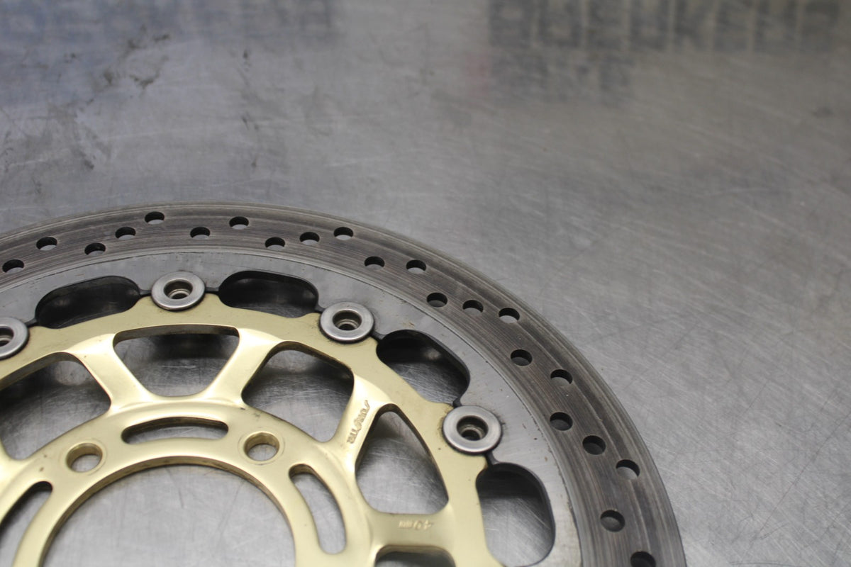 05-08 TRIUMPH SPEED TRIPLE 1050 FRONT LEFT RIGHT BRAKE ROTORS DISCS BB933