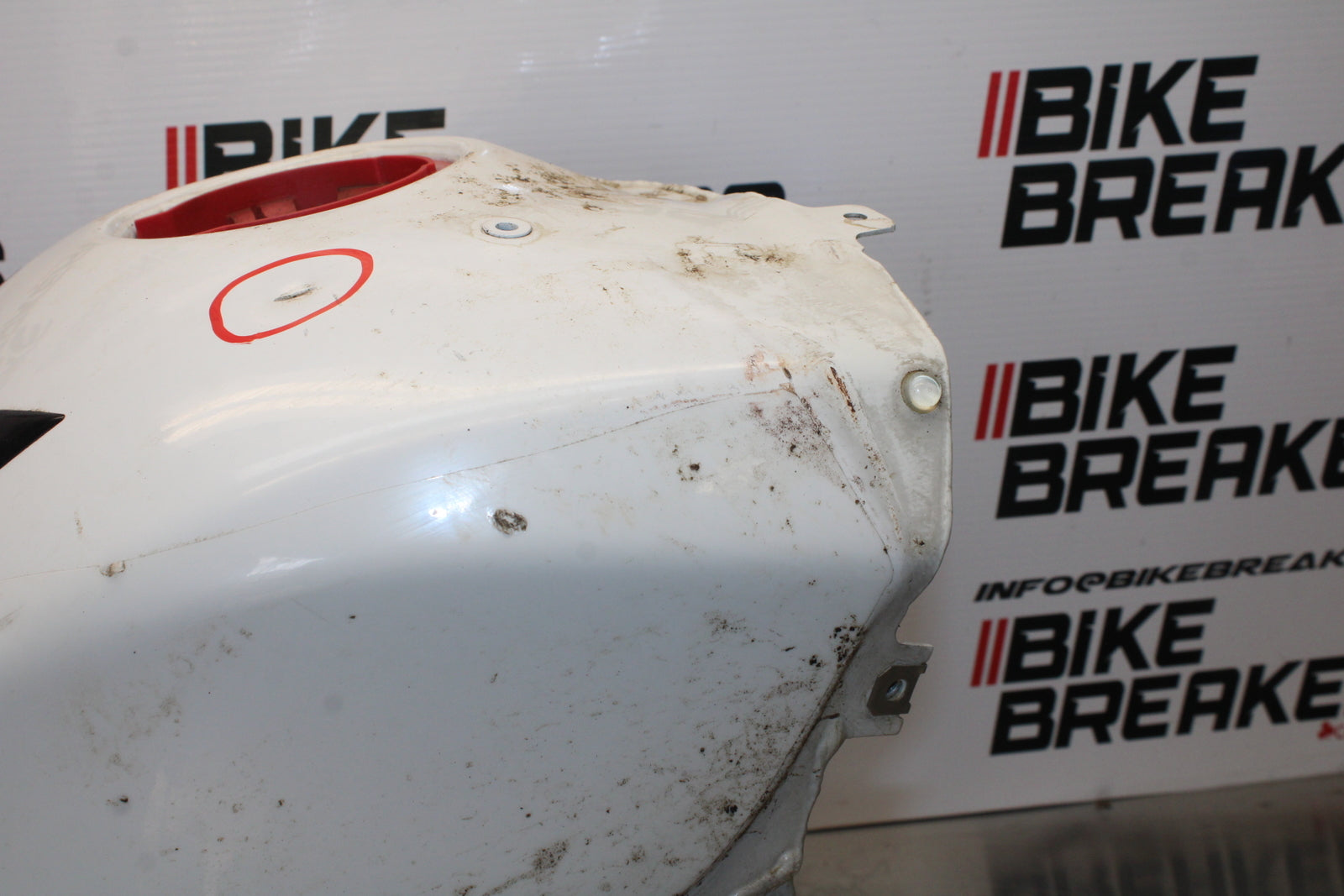 10-11 BMW S1000RR GAS TANK FUEL CELL PETROL RESERVOIR BB168