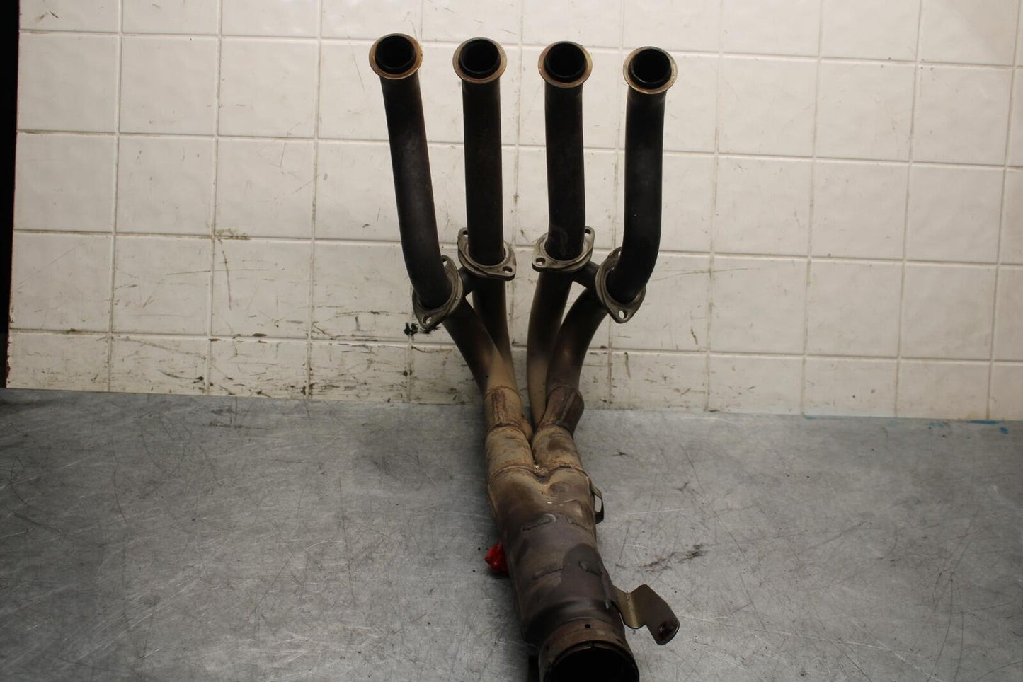 2009 Kawasaki Ninja ZX6R ZX600R EXHAUST HEADER PIPES MANIFOLD BB548