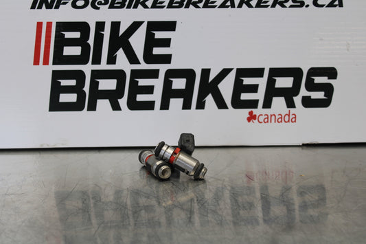 08 MOTO GUZZI BREVA 750 FUEL INJECTOR SET PAIR BB154