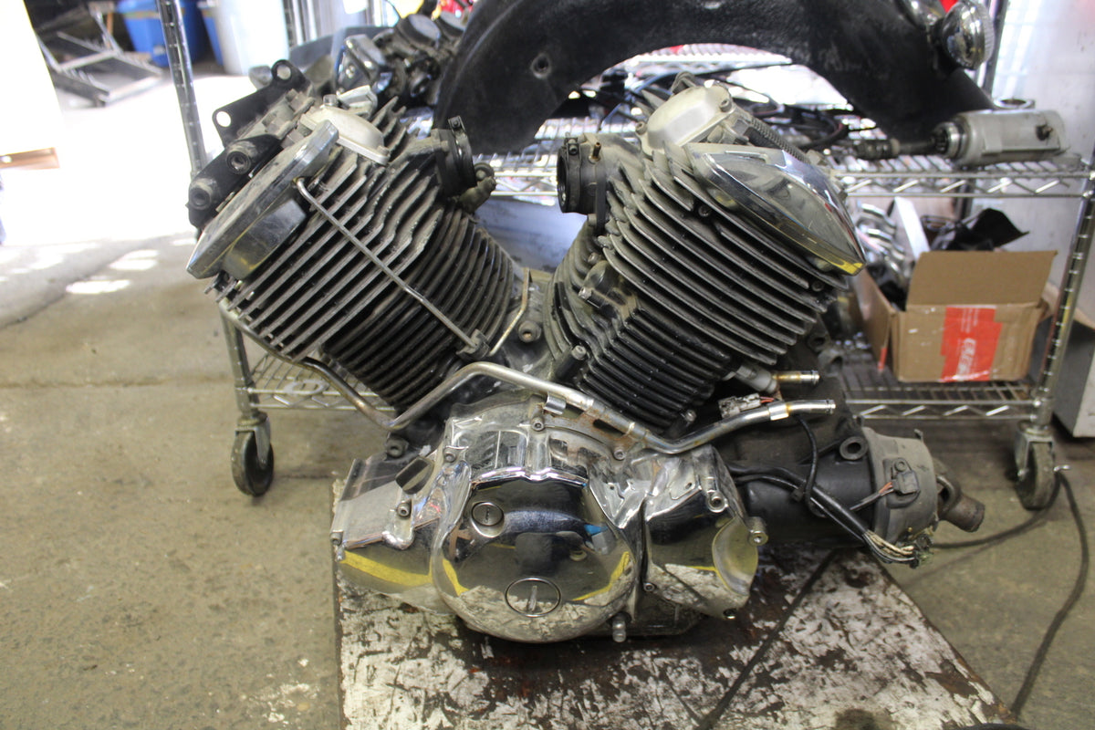 99-00 YAMAHA V STAR 1100 ENGINE MOTOR BB711