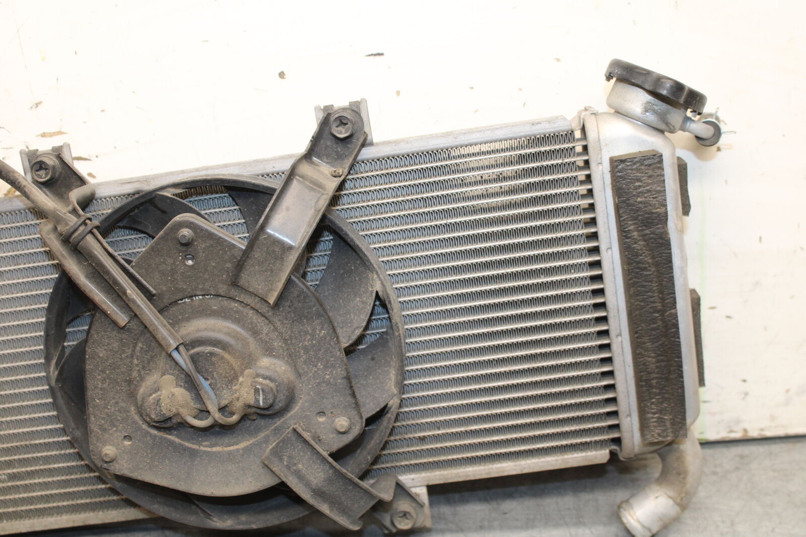 14-15 KAWASAKI NINJA 650 EX650F ABS ENGINE RADIATOR MOTOR COOLER COOLING BB741