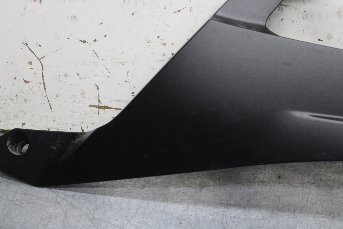 24 KAWASAKI NINJA 500 ABS RIGHT LOWER BOTTOM BELLY SIDE FAIRING COWL  BB730