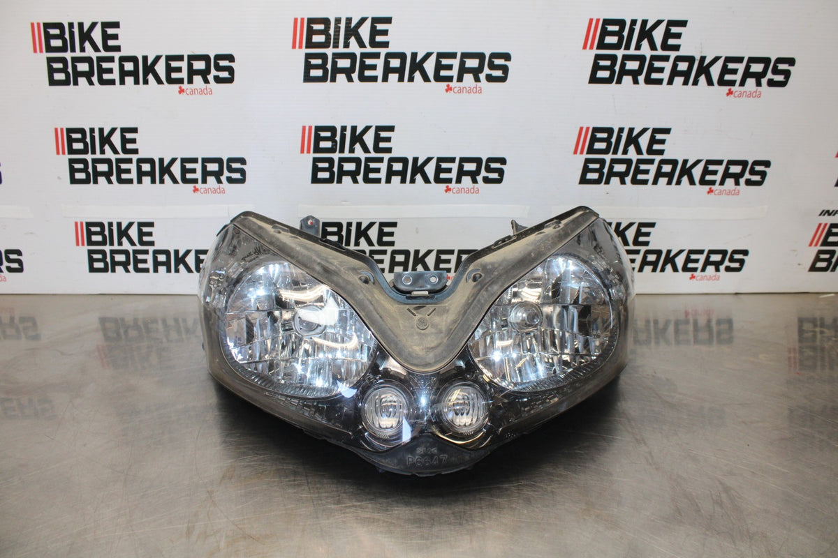 09 KAWASAKI CONCOURS 14 ZG1400B FRONT HEADLIGHT HEAD LIGHT LAMP BB875