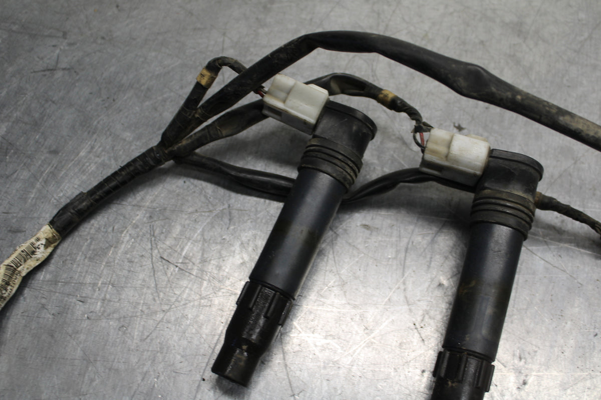 05-06 HONDA CBR600RR IGNITION COILS COIL SPARK PLUG CAPS BB739