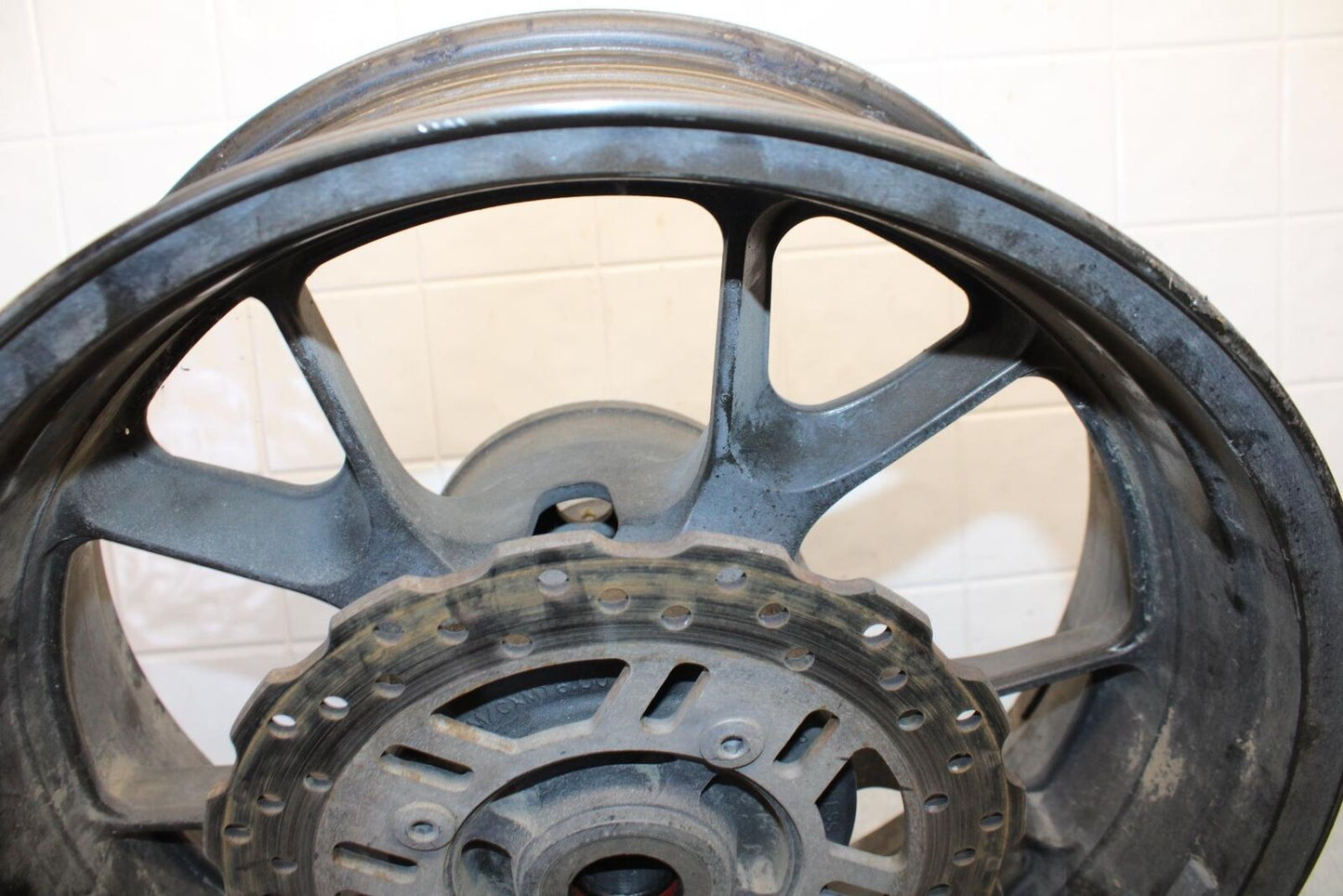 06-07 KAWASAKI NINJA ZX14R REAR WHEEL BACK RIM  BB433