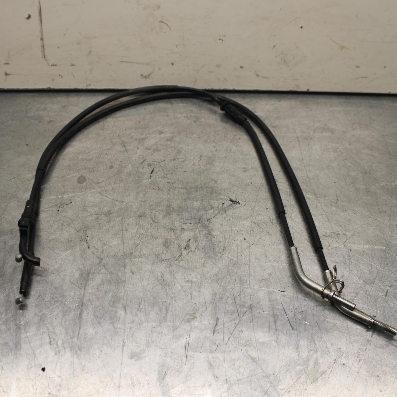 12-17 KAWASAKI ER-6N Z650 THROTTLE CABLES LINES BB607