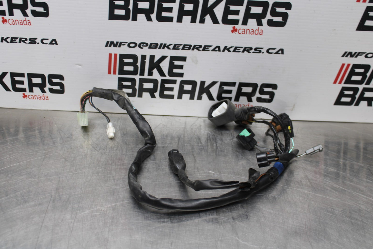 08-10 SUZUKI GSXR 600 HEADLIGHT SPEEDO GAUGES WIRING HARNESS WIRE LOOM BB202