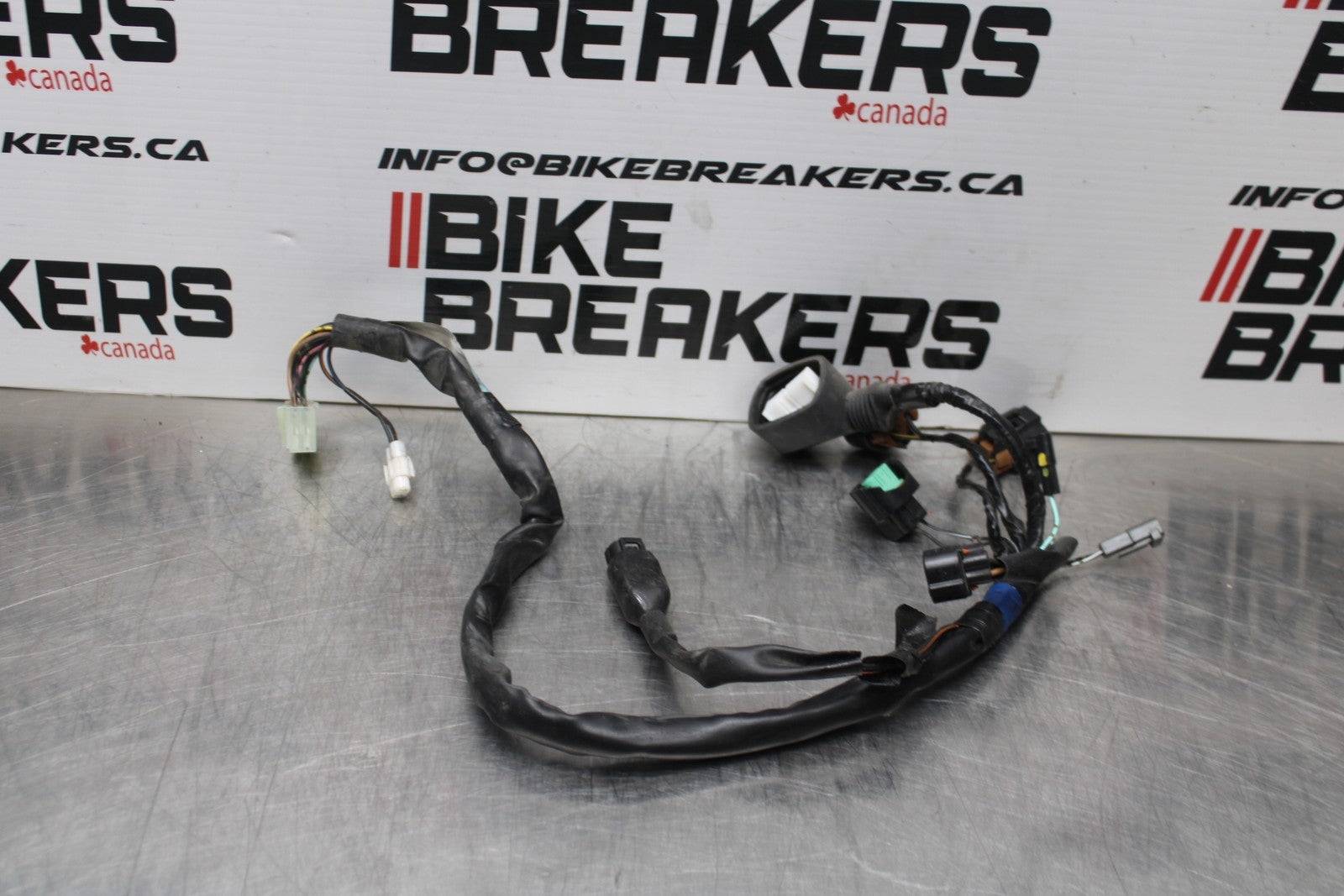 08-10 SUZUKI GSXR 600 HEADLIGHT SPEEDO GAUGES WIRING HARNESS WIRE LOOM BB202
