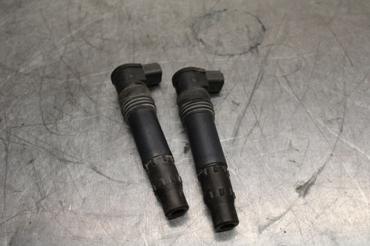 12-17 KAWASAKI ER-6N Z650 IGNITION COILS COIL SPARK PLUG CAPS BB709