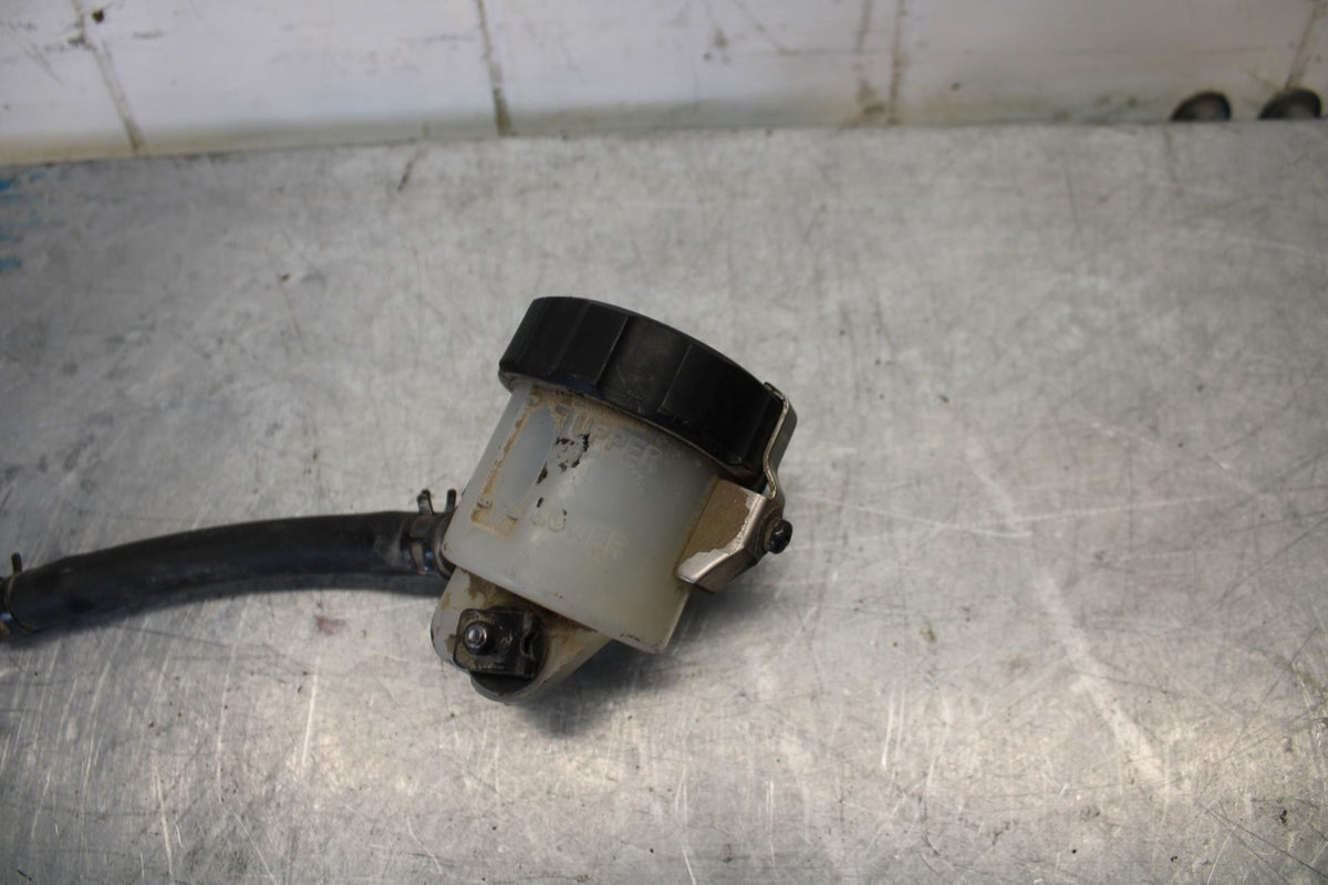 07-08 YAMAHA YZF R1 FRONT BRAKE MASTER FLUID RESERVOIR TANK BOTTLE BB439