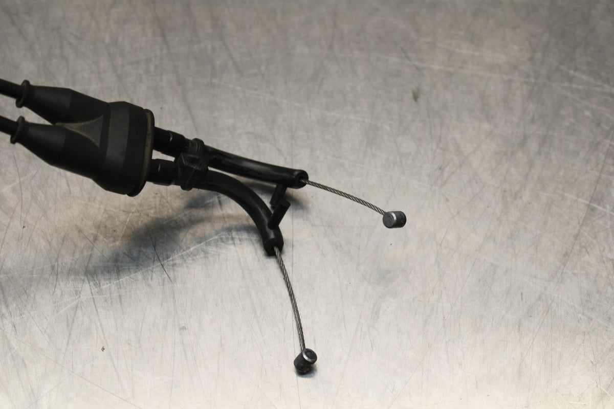 04-05 KAWASAKI NINJA ZX10R THROTTLE CABLES LINES BB163