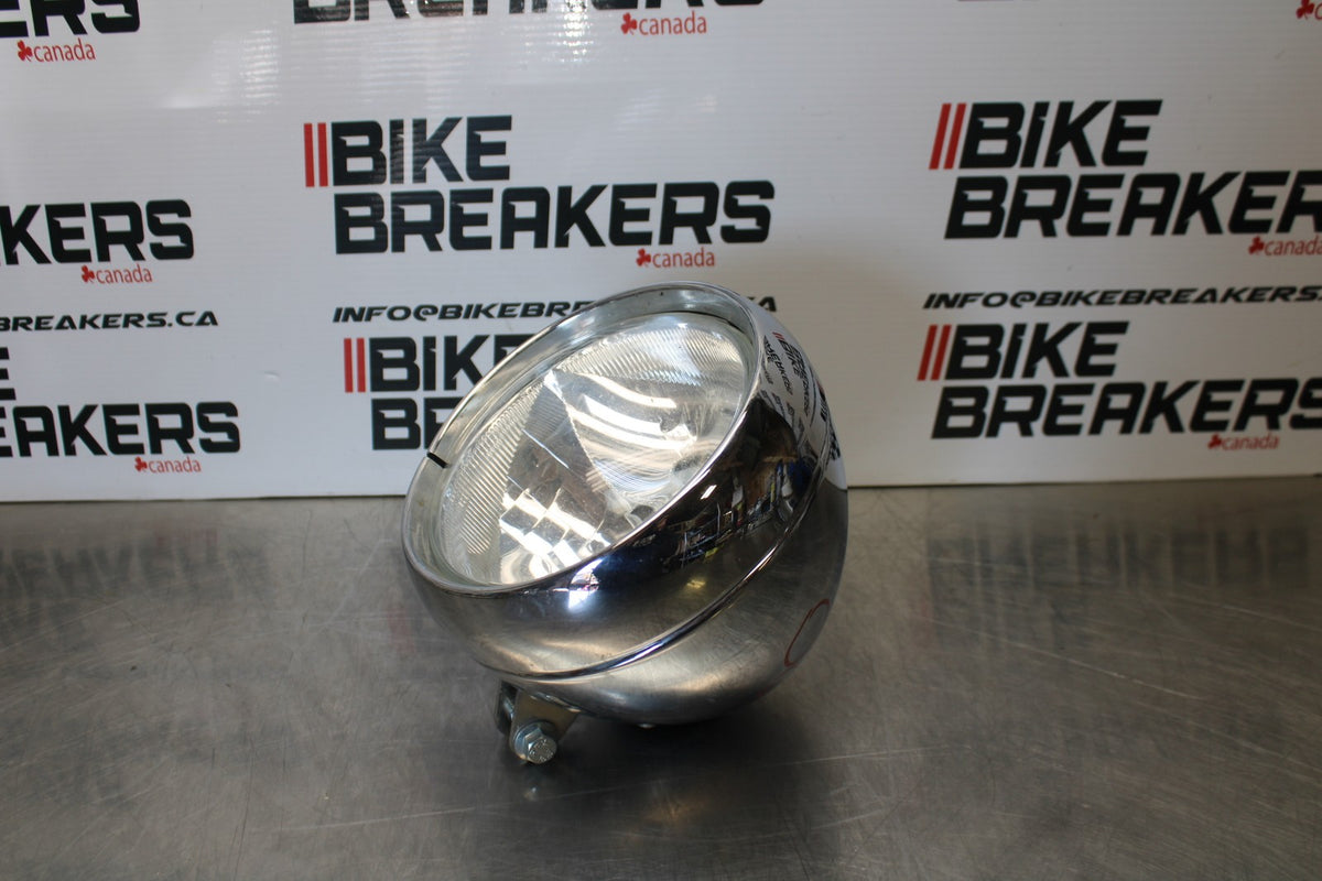 05-06 VICTORY KINGPIN DELUXE SINGLE HEADLIGHT HEAD LAMP LIGHT BB195